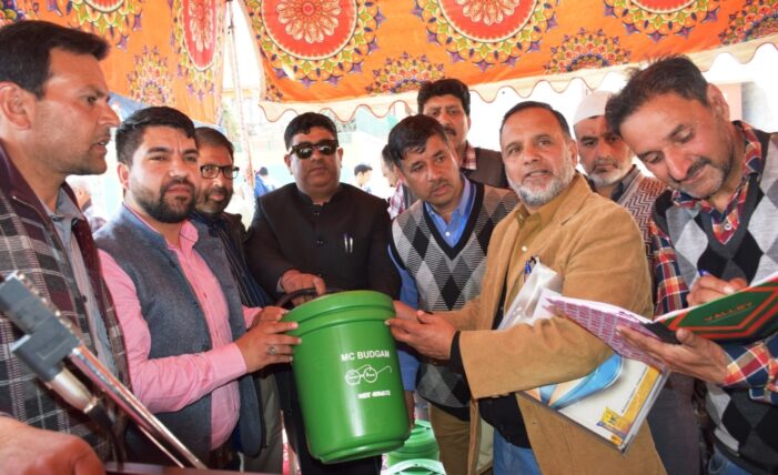 MC Budgam launches massive sanitation awareness drive in Budgam Town
