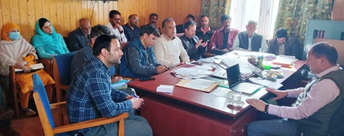 Registrar Cooperative Societies reviews working of the Department 
