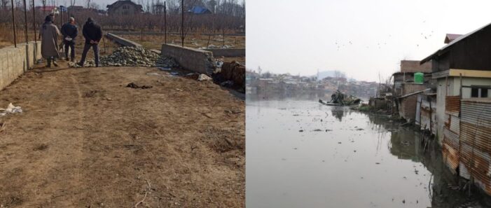 Srinagar Admin retrieves over 50 kanals of land at Guptganga