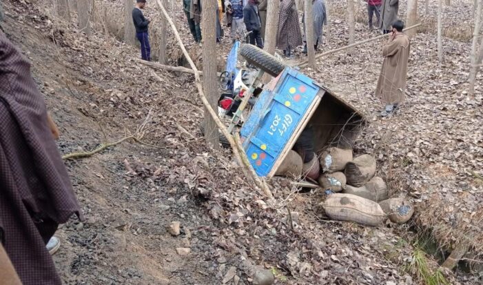 Two brothers killed as tractor turns turtle in Shallabugh, Gbl