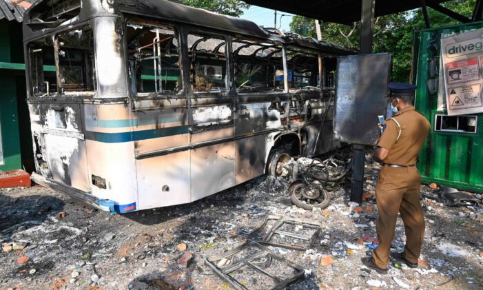 Sri Lanka steps up security as anger over economic crisis boils over