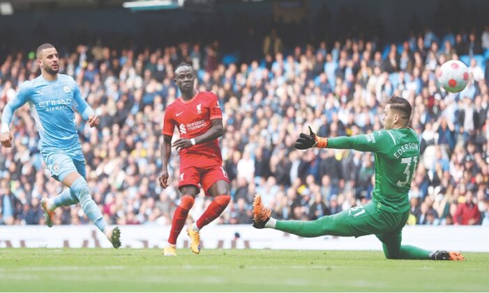 Man City retain top spot after Liverpool draw, Brentford stun West Ham