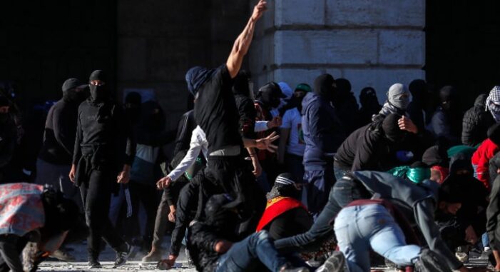 Clashes at Jerusalem’s Al-Aqsa mosque as religious festivals overlap