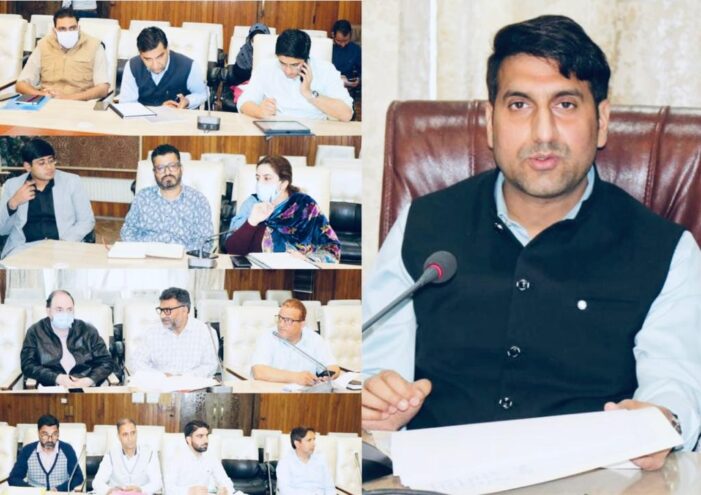 DC Srinagar reviews Action Plan for implementation, monitoring of National Clean Air Programme