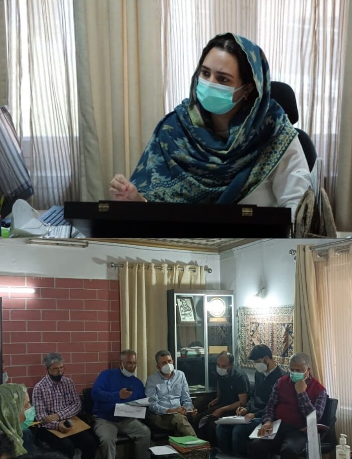 Dr Sehrish reviews functioning of colleges under RUSA