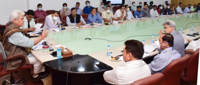 Lt Governor approves Rs. 22,126.93 Crore District Capex Budget 2022-23 for equitable development of UT