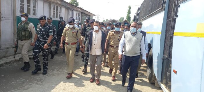 Nitishwar Kumar visits Ganderbal, Bandipora & Anantnag