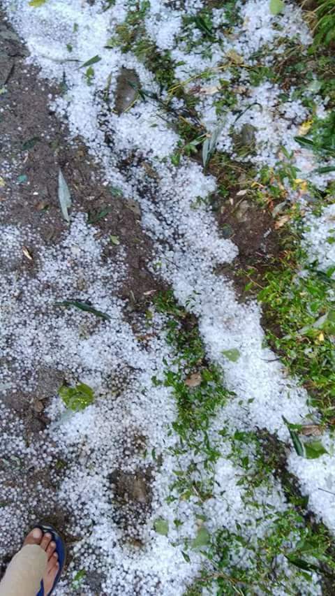 Hailstorm hits many villages of Kupwara