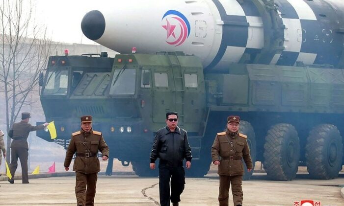 North Korea fires ballistic missile in latest show of force
