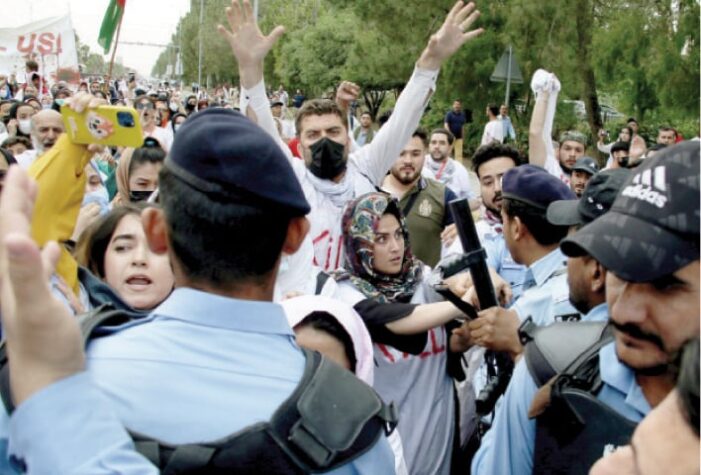 Afghan refugees hold rally, want to settle in developed countries