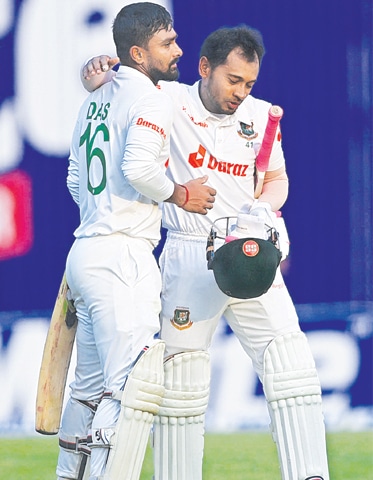 Liton, Mushfiqur slam tons as BD fight back against Sri Lanka after disastrous start