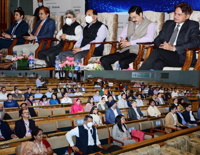 Advisor Bhatnagar addresses 6th ‘Digital Transformation Conclave’ at SKICC, Srinagar