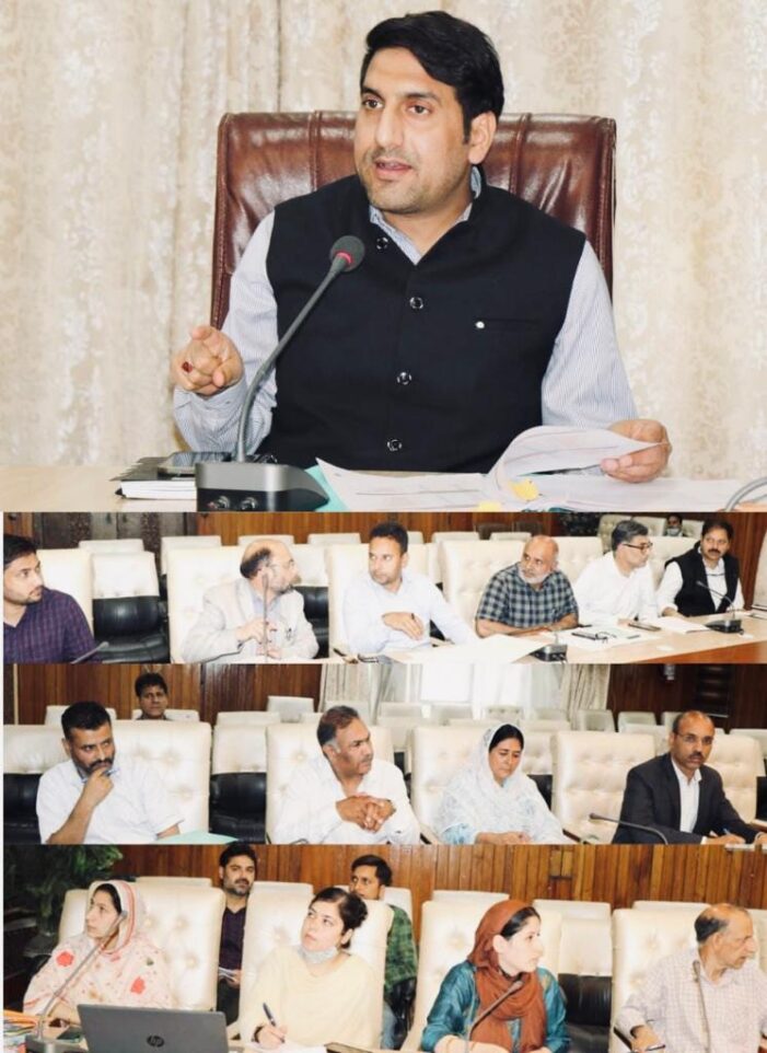 DC Srinagar sets Developmental roadmap for the district based on DGGI parameters