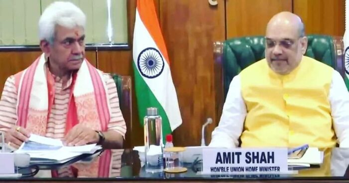 Home Minister Amit Shah reviews J-K situation at high-level meeting