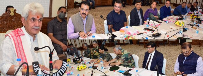 Lt Governor chairs 177th Managing Committee meeting of IRCS, J&K