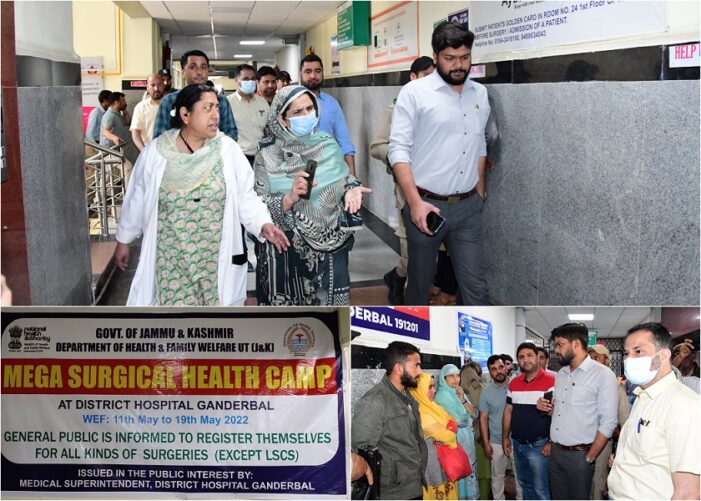 Mega Health Camp witnesses massive response from patients