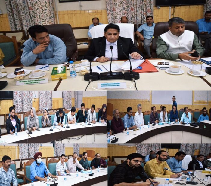 Principal Secretary visits Kupwara, reviews JSDs’ drinking water, irrigation schemes