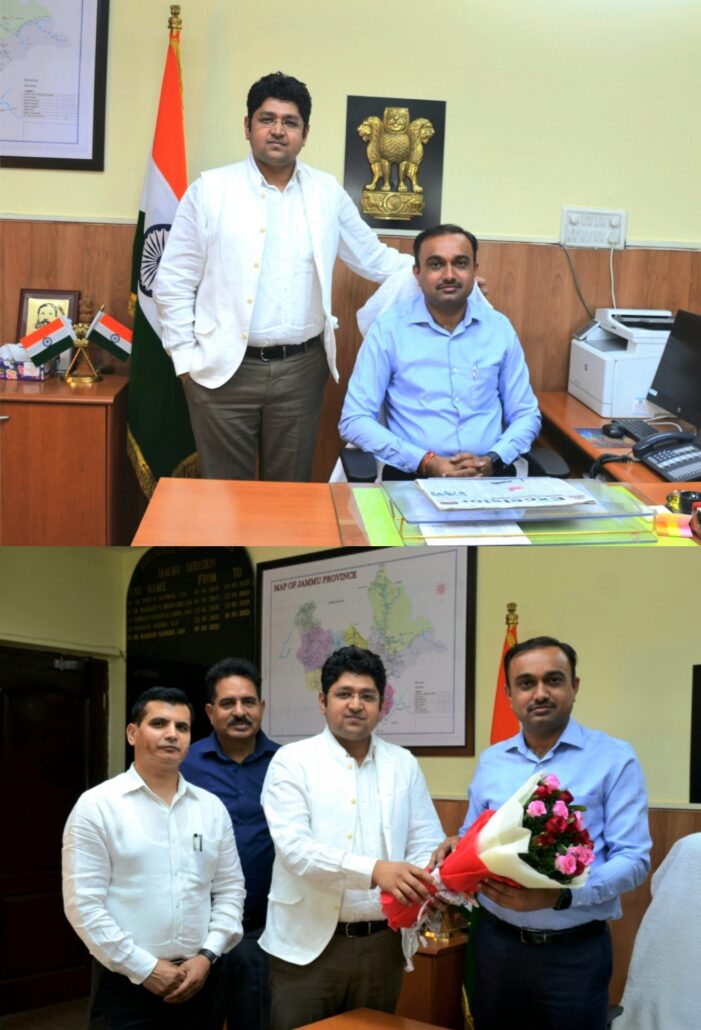 Ramesh Kumar takes over as Divisional Commissioner Jammu