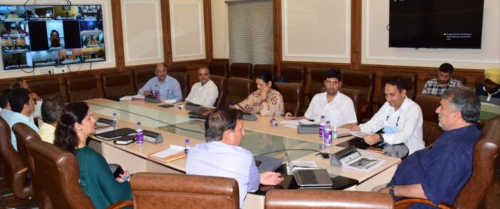 Dr Samoon chairs meeting to discuss opening of new ITIs in JK