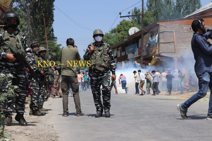 ‘Tear gas, lathi charge’: KP march towards Sgr airport foiled after killing