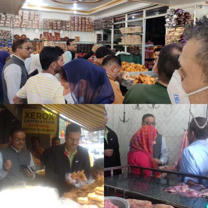 Market checking intensified across Srinagar City ahead of Eid ul Fitr