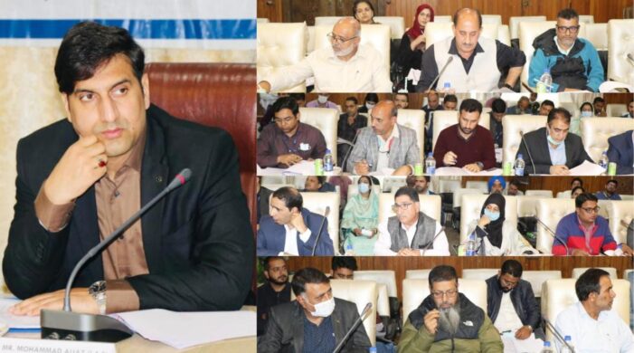 DC Srinagar chairs DLRC Meeting