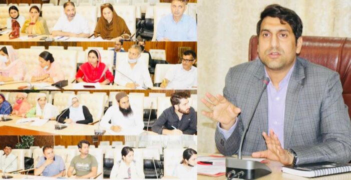 DC Srinagar reviews RDD Sector