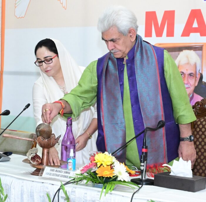 Participation of civil society members, locals are inextricably woven into Shri Amarnath Ji Yatra: Lt Governor