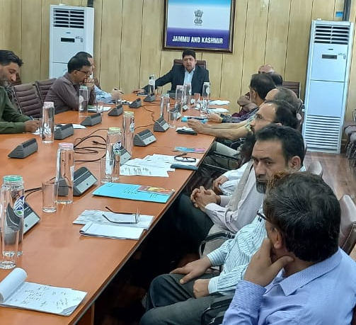 Raghav Langar reviews functioning of Planning, Development & Monitoring Deptt