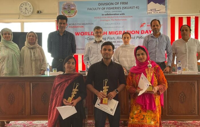 SKUAST-K, WFMF in collaboration with Tourism Deptt. celebrate World Fish Migration Day