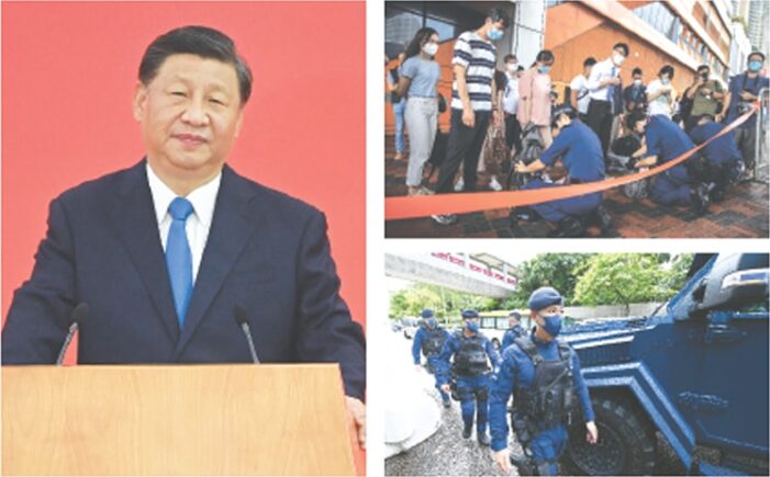 Hong Kong has ‘risen from the ashes’, says Xi on rare visit