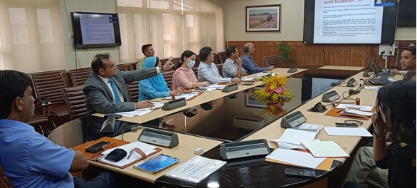 CS reviews adoption & implementation of iGOT Karmayogi in J&K