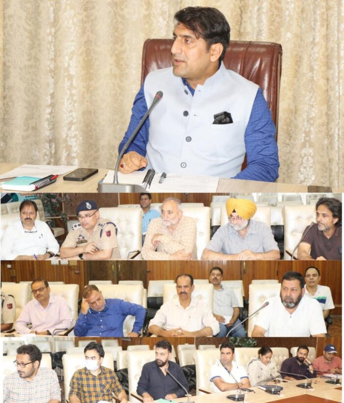 DC Srinagar reviews arrangements for Eid-ul-Azha
