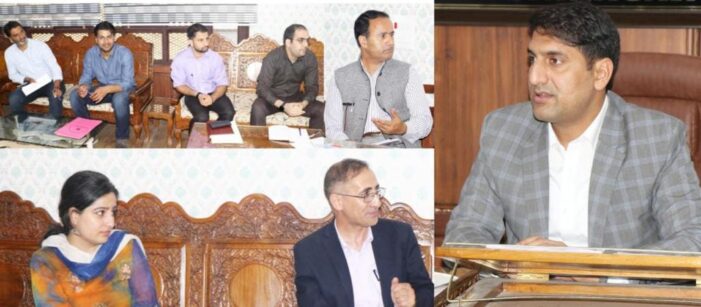 DC Srinagar reviews process for finalisation of land allotment for IIM Off-Campus