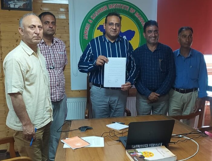 DG IMPARD signs MoU with Gujarat National Law University