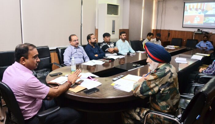 Div Com reviews land acquisition process for Delhi- Katra Expressway, BRO roads
