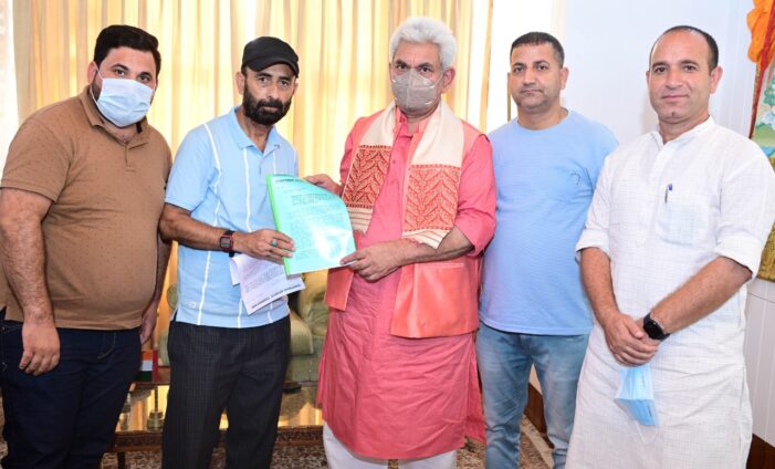 Kishtwar Sports Federation calls on Lt Governor