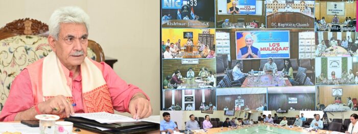Lt Governor listens to people’s grievances; assesses activities & functions of Govt offices at the grassroots