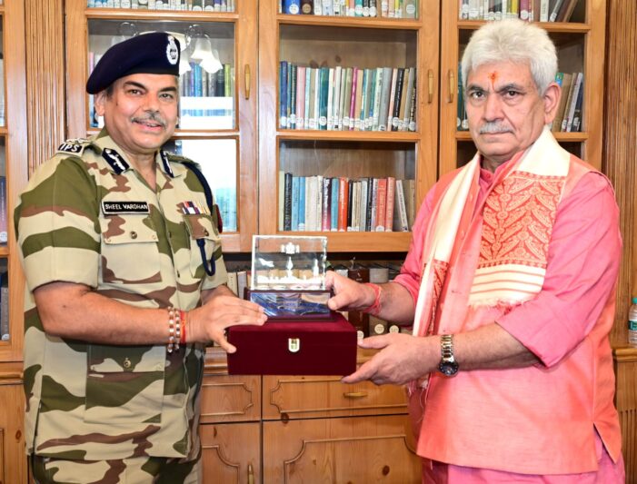DG CISF calls on Lt Governor