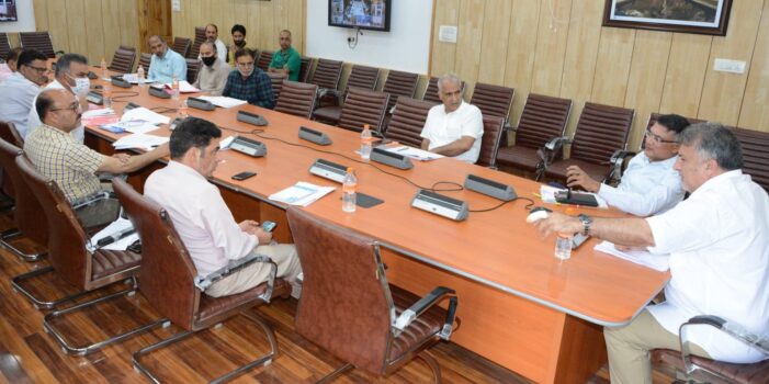 Samoon, Shailendra review progress on construction of new polytechnic colleges
