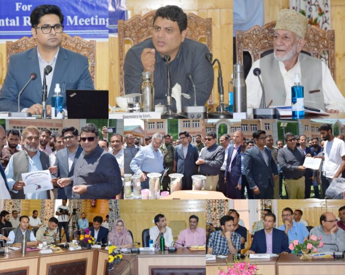 Sarmad Hafeez visits Bandipora; Reviews developmental scenario of the District
