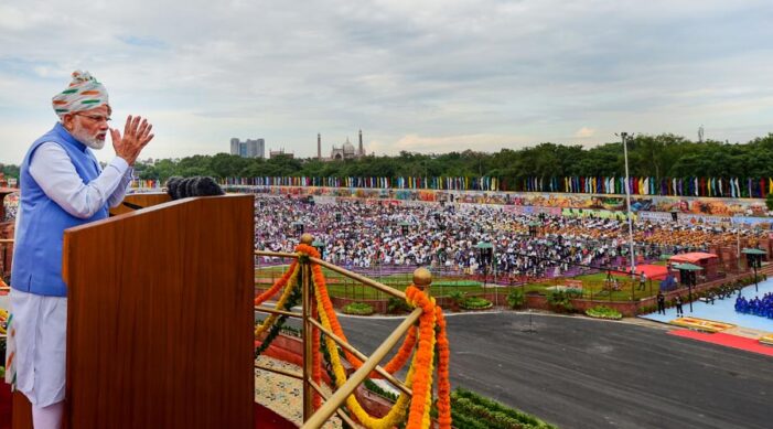 On I-Day, PM asks people to focus on ‘Panch Pran’ to ensure developed India in next 25 years