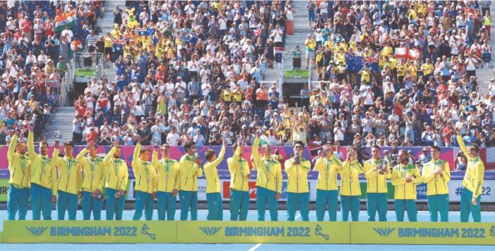 Australia smash India to win hockey gold on final day of Commonwealths