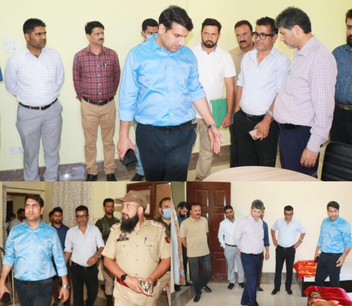 DC Srinagar inspects Day Care cum Recreational Centre for Senior Citizens