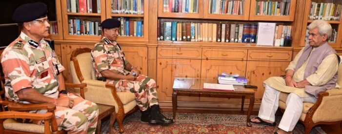 DG ITBP meets Lt Governor