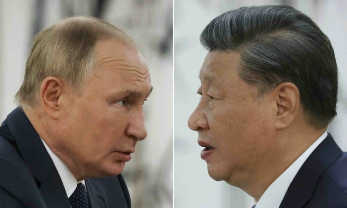 Taiwan warns Russia, China ties ‘harm’ international peace