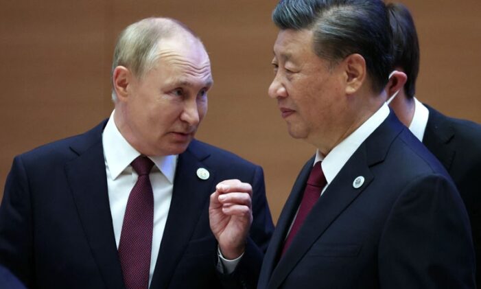Xi, Putin look to challenge world order at SCO summit