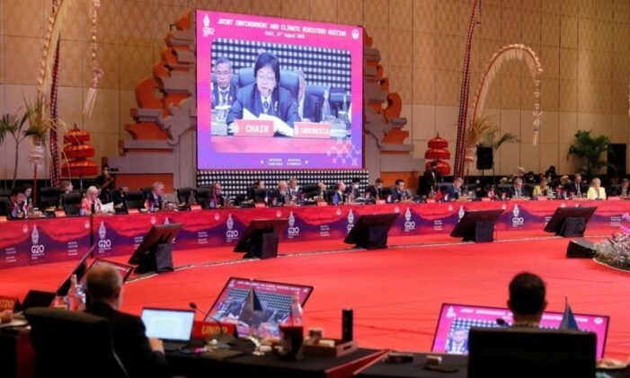 G20 climate talks end without communique