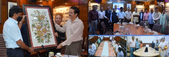 CS bids farewell to Bhardawaj on his appointment as Secy Mines