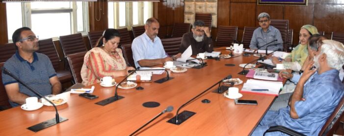 Dulloo reviews progress of CAPEX, CSS, NABARD for APD